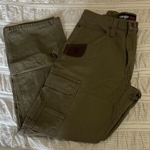 Wrangler Men's Khaki Cargo Pants